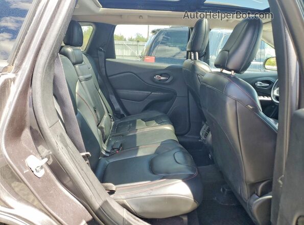 1C4PJMBS3GW123588 2016 JEEP CHEROKEE Серый Вид задней части салона