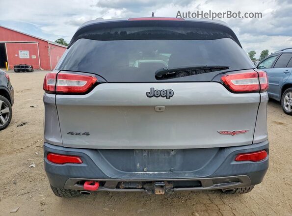1C4PJMBS3GW128578 2016 JEEP CHEROKEE Gray Widok z tyłu