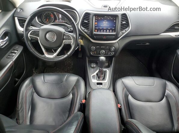 1C4PJMBS3GW128578 2016 JEEP CHEROKEE Gray Widok deski rozdzielczej