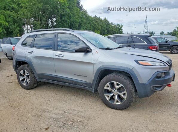 1C4PJMBS3GW128578 2016 JEEP CHEROKEE Gray Przód prawy