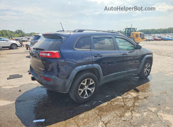 1C4PJMBS3GW133313 2016 JEEP CHEROKEE Blue Trasero derecho