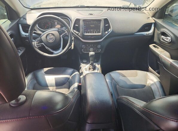 1C4PJMBS3GW133313 2016 JEEP CHEROKEE Blue Vista del salpicadero
