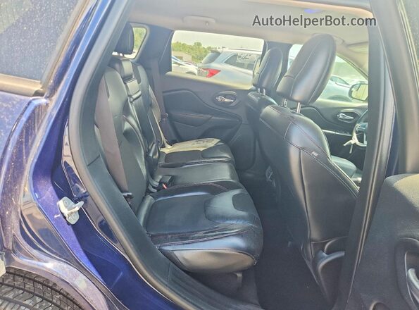 1C4PJMBS3GW133313 2016 JEEP CHEROKEE Blue Vista interior trasera