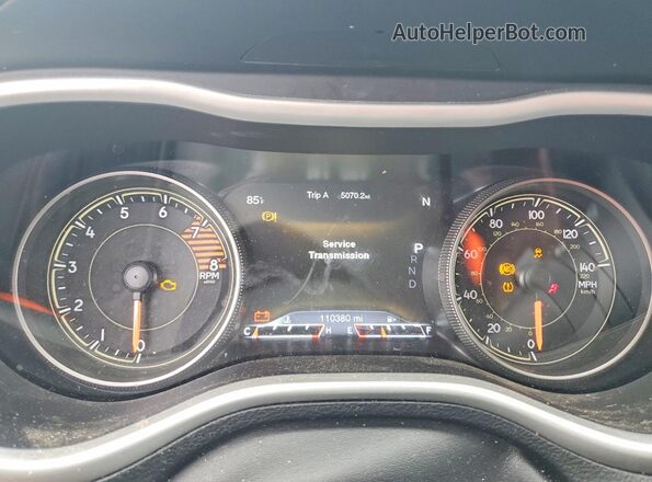 1C4PJMBS3GW334399 2016 JEEP CHEROKEE White Widok zestawu wskaźników