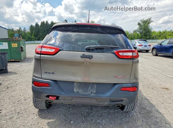 1C4PJMBS4GW253377 2016 JEEP CHEROKEE Tan Հետևի տեսք