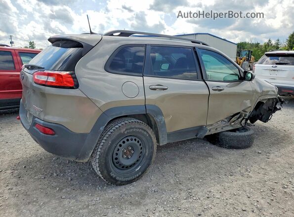 1C4PJMBS4GW253377 2016 JEEP CHEROKEE Tan Հետևի աջ