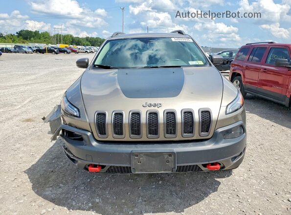 1C4PJMBS4GW253377 2016 JEEP CHEROKEE Tan Դիմացի տեսք