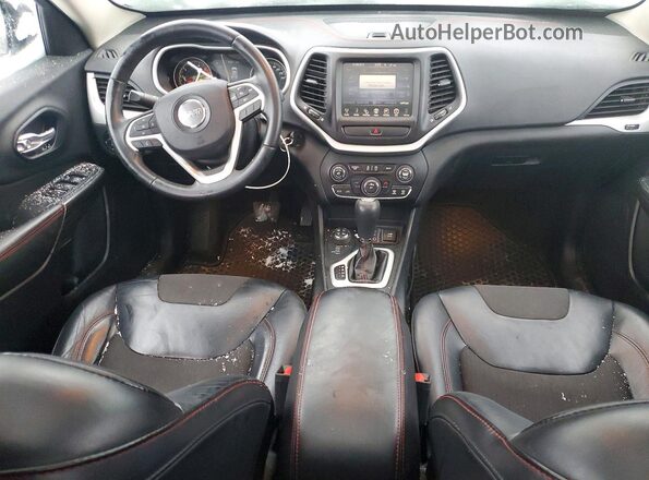 1C4PJMBS4GW349669 2016 JEEP CHEROKEEE Black Dashboard view