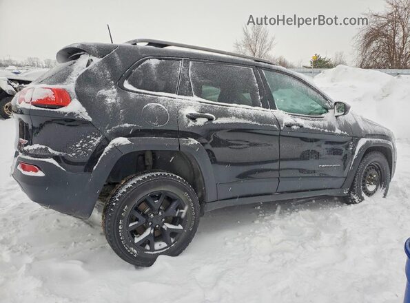 1C4PJMBS4GW349669 2016 JEEP CHEROKEEE Black Rear right