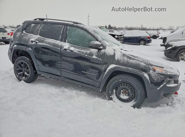 1C4PJMBS4GW349669 2016 JEEP CHEROKEEE Black Front right