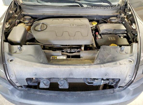 1C4PJMBS4HW561277 2017 JEEP CHEROKEE Серый Вид подкапотного пространства
