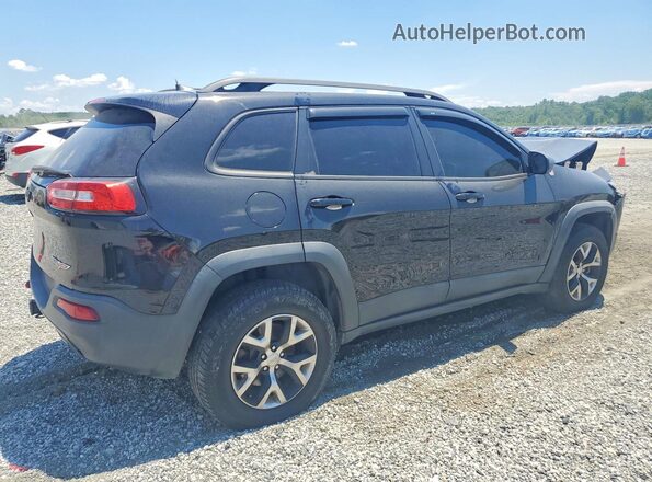 1C4PJMBS4HW569248 2017 JEEP CHEROKEE Black Rear right