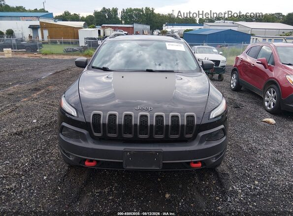 1C4PJMBS5GW130963 2016 JEEP CHEROKEE Black ხელსაწყოთა პანელის ხედი