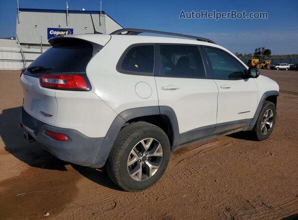 1C4PJMBS5GW194601 2016 JEEP CHEROKEE Белый Задняя правая четверть