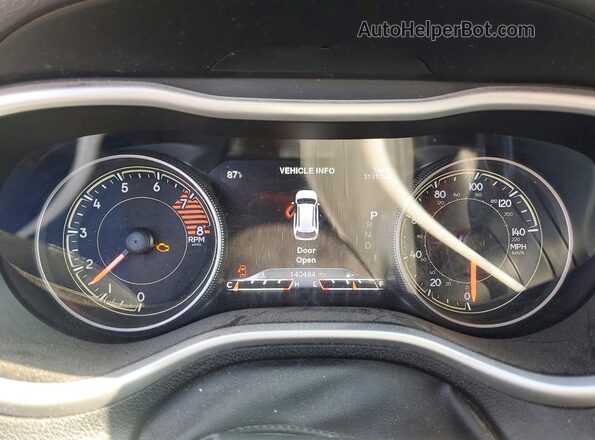 1C4PJMBS5GW194601 2016 JEEP CHEROKEE Белый Вид щитка приборов