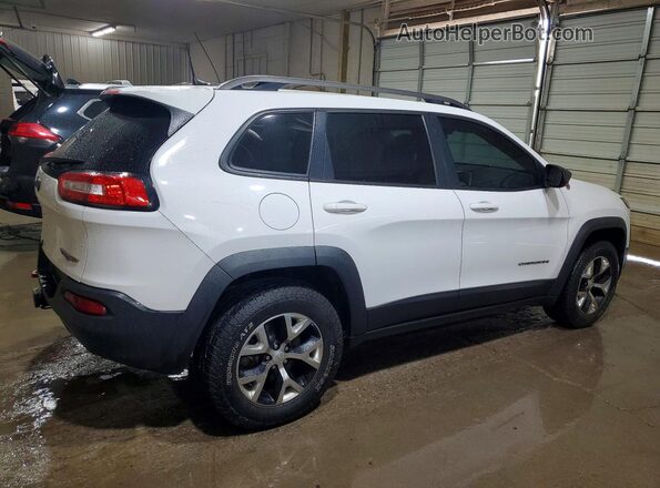 1C4PJMBS5HD237539 2017 JEEP CHEROKEE Белый Задняя правая четверть