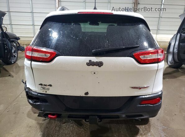 1C4PJMBS5HD237539 2017 JEEP CHEROKEE Белый Вид сзади