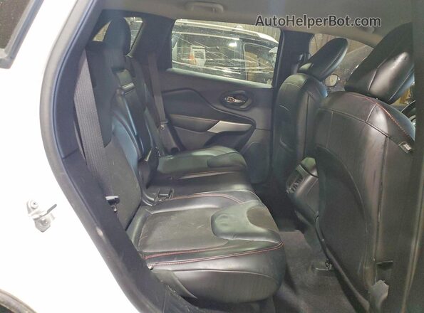 1C4PJMBS5HD237539 2017 JEEP CHEROKEE Белый Вид задней части салона
