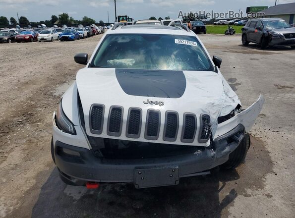 1C4PJMBS5HW530913 2017 JEEP CHEROKEE White Widok z przodu