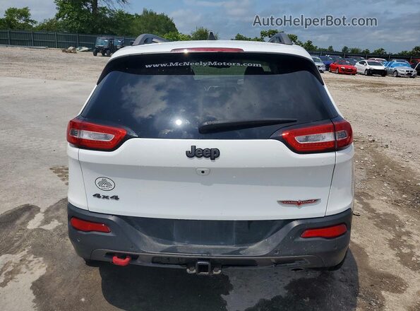 1C4PJMBS5HW530913 2017 JEEP CHEROKEE White Widok z tyłu