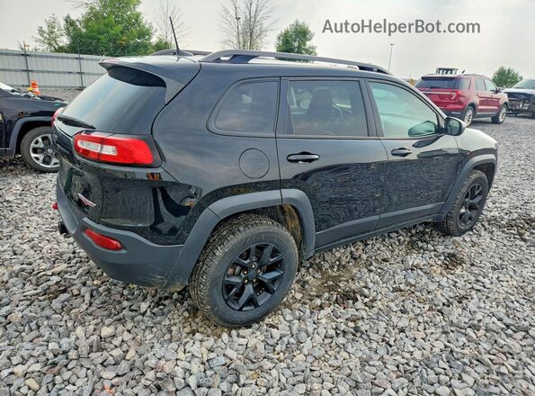 1C4PJMBS5HW555004 2017 JEEP CHEROKEE Black Rear right