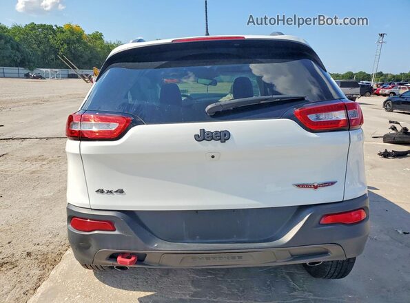1C4PJMBS5HW563460 2017 JEEP CHEROKEE White უკანა ხედი
