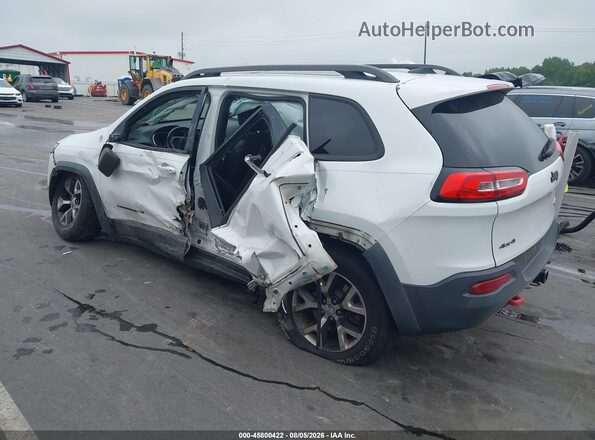 1C4PJMBS6GW156813 2016 JEEP CHEROKEE White Trasero izquierdo