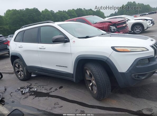 1C4PJMBS6GW156813 2016 JEEP CHEROKEE White Vista interior trasera