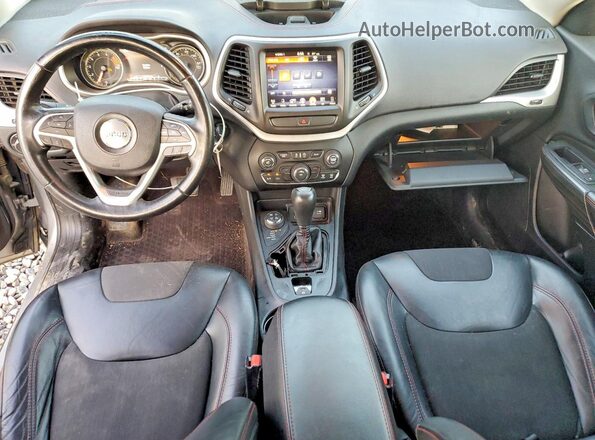 1C4PJMBS6GW280290 2016 JEEP CHEROKEE Gray Vista del salpicadero
