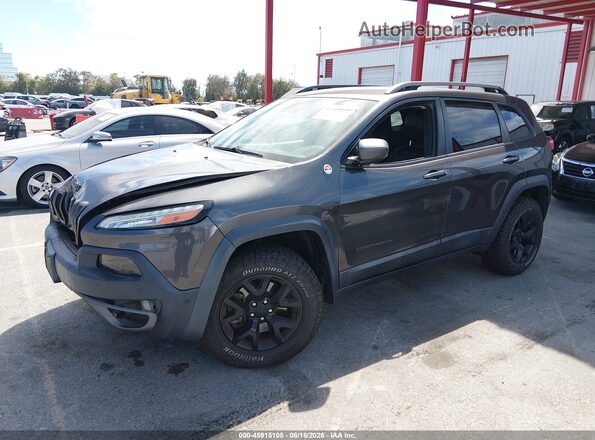1C4PJMBS8GW151371 2016 JEEP CHEROKEE Gray Передня ліва чверть