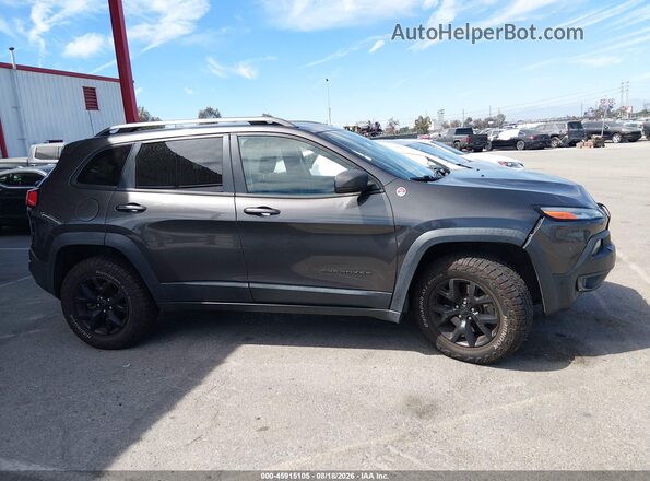 1C4PJMBS8GW151371 2016 JEEP CHEROKEE Gray Вид задньої частини салону