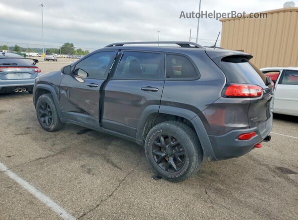 1C4PJMBS8GW293218 2016 JEEP CHEROKEE Gray Հետևի ձախ