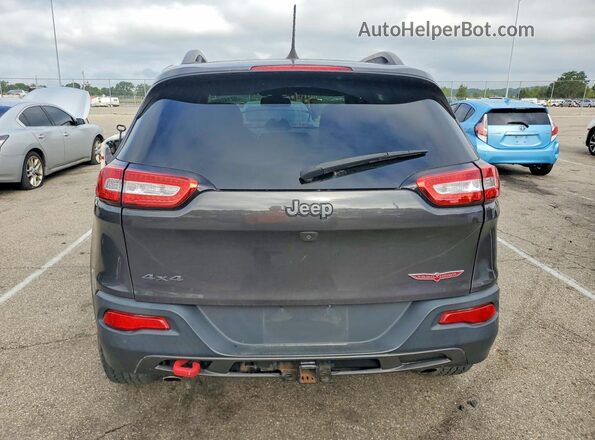 1C4PJMBS8GW293218 2016 JEEP CHEROKEE Gray Հետևի տեսք