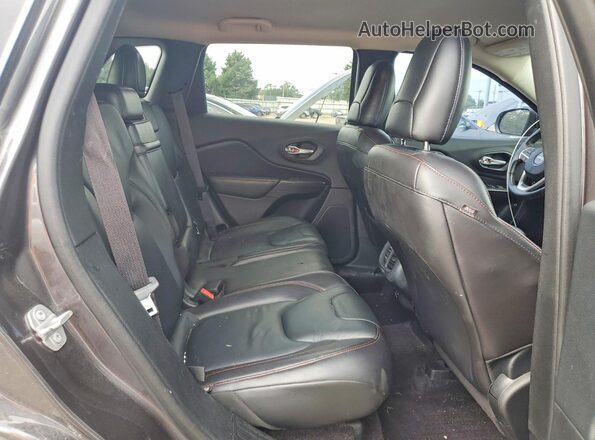 1C4PJMBS8GW293218 2016 JEEP CHEROKEE Gray Սալոնի հետևի տեսք