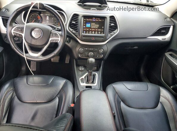1C4PJMBS8GW293218 2016 JEEP CHEROKEE Gray Առջևի վահանակի տեսք