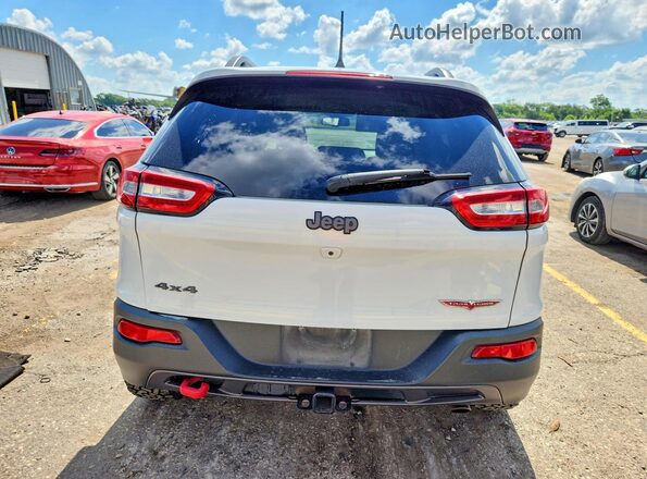 1C4PJMBS8GW321468 2016 JEEP CHEROKEE White Вид ззаду