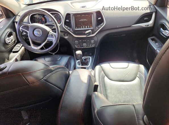 1C4PJMBS8GW321468 2016 JEEP CHEROKEE White Вид панелі приладів