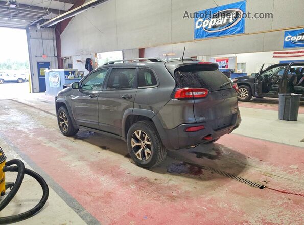 1C4PJMBS8GW361825 2016 JEEP CHEROKEE Серый Задняя левая четверть