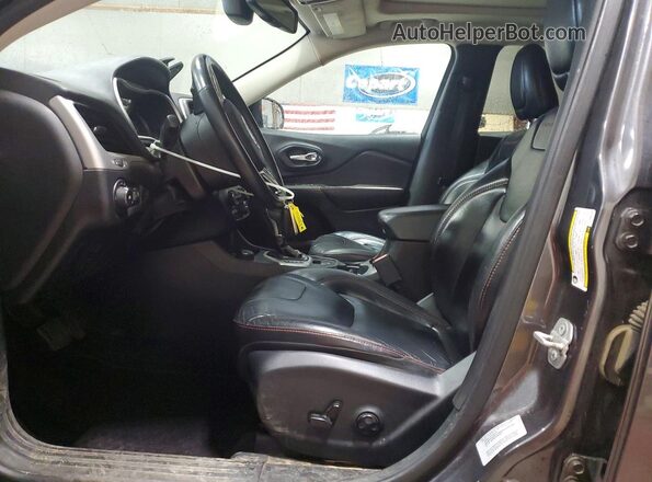 1C4PJMBS8GW361825 2016 JEEP CHEROKEE Серый Вид салона спереди