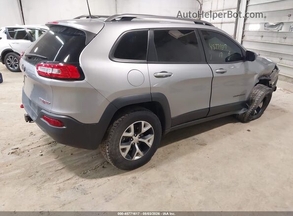1C4PJMBS9HW571433 2017 JEEP CHEROKEE Gray უკანა მარჯვენა