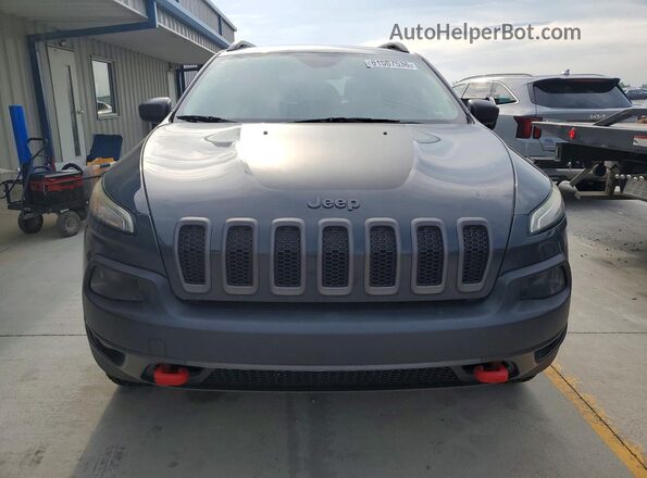 1C4PJMBSXGW341432 2016 JEEP CHEROKEE Gray Vista frontal