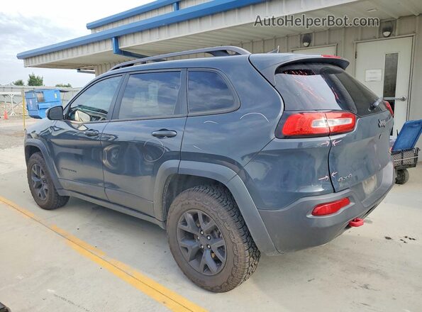 1C4PJMBSXGW341432 2016 JEEP CHEROKEE Gray Trasero izquierdo