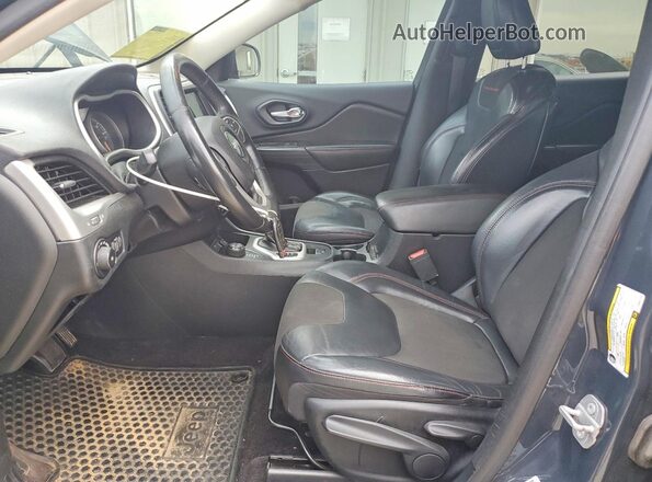 1C4PJMBSXGW341432 2016 JEEP CHEROKEE Gray Vista interior delantera