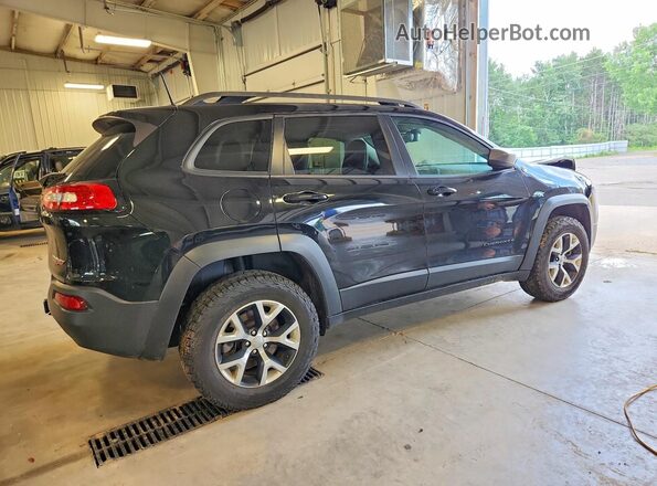 1C4PJMBSXHW601426 2017 JEEP CHEROKEE Black Tył prawy