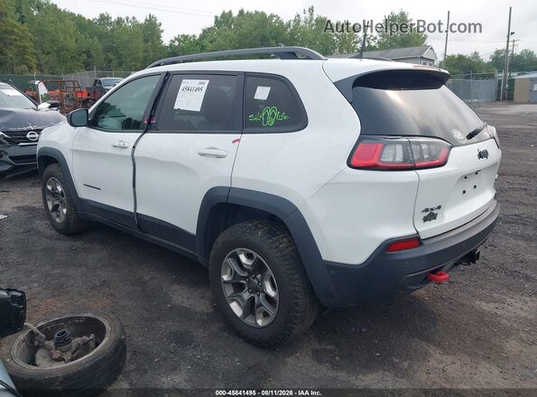1C4PJMBX0KD113116 2019 JEEP CHEROKEE White Trasero izquierdo