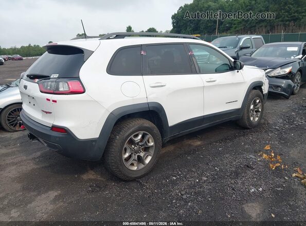 1C4PJMBX0KD113116 2019 JEEP CHEROKEE White Trasero derecho