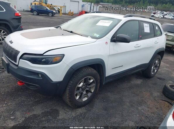 1C4PJMBX0KD113116 2019 JEEP CHEROKEE White Vista tres cuartos delantera izquierda