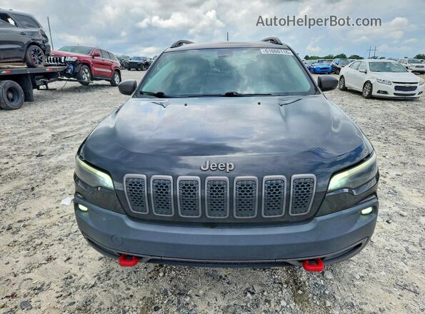 1C4PJMBX0KD288532 2019 JEEP CHEROKEE Черный Вид спереди