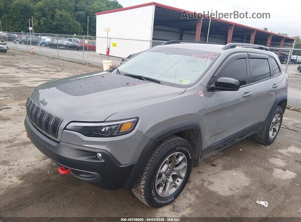 1C4PJMBX0ND542325 2022 JEEP CHEROKEE Серый Передняя левая четверть