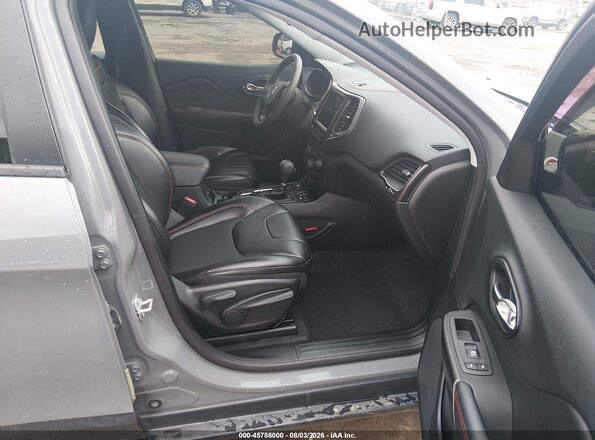 1C4PJMBX0ND542325 2022 JEEP CHEROKEE Серый Вид салона спереди